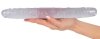 Dildo dwustronne 34 cm Crystal Clear